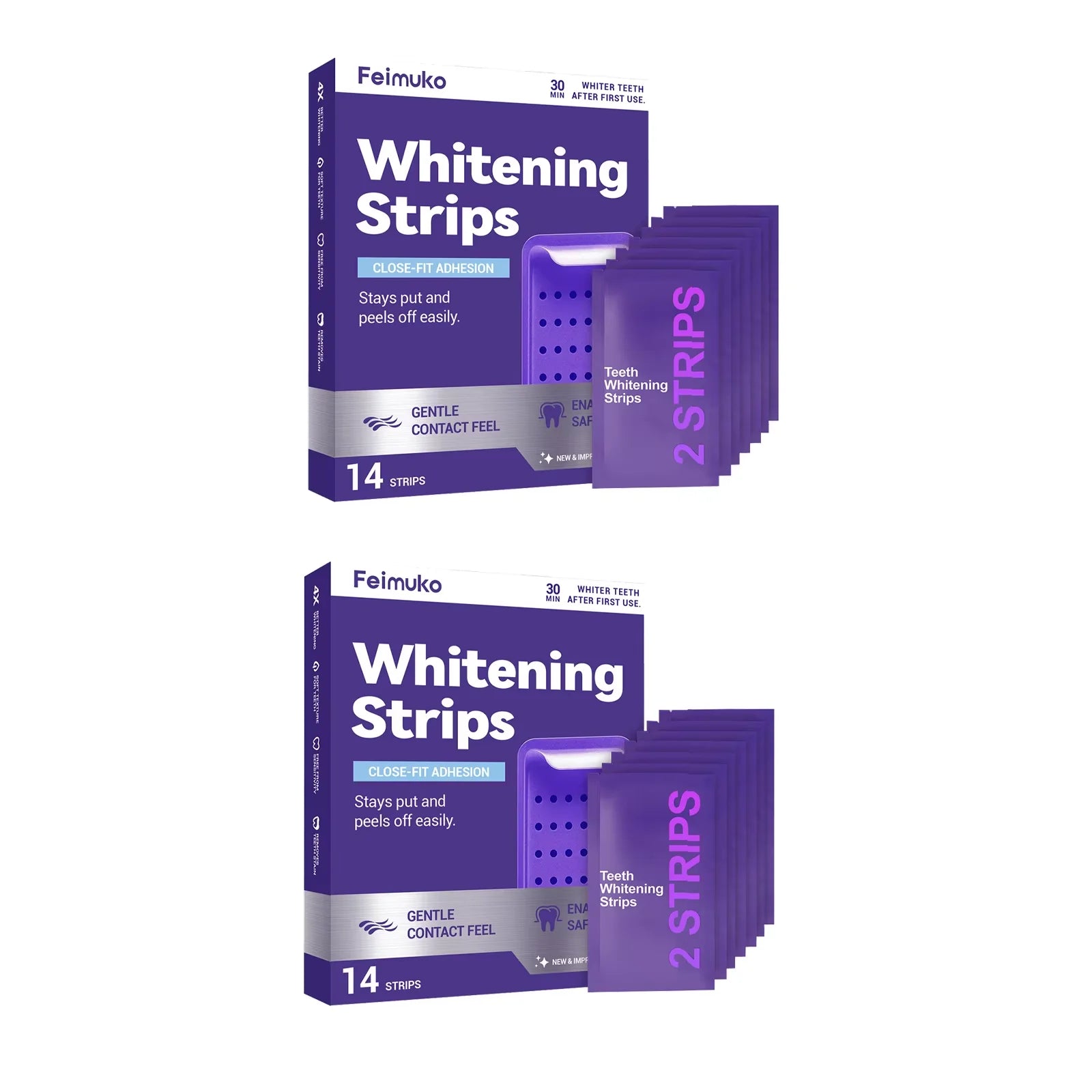 PureStrips — Purple Teeth Whitening Strips